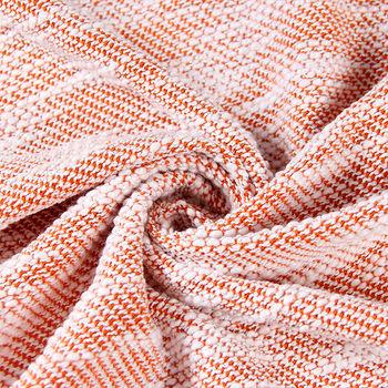 銷售】 色織竹節粗針 時裝面料 價   格 35 商品行業 針織面料汗布