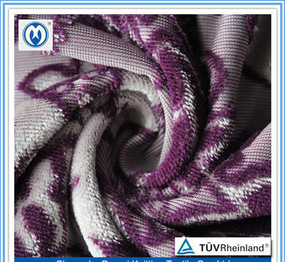 現(xiàn)貨復古全滌密絲絨提花針織面料WD12064A-1